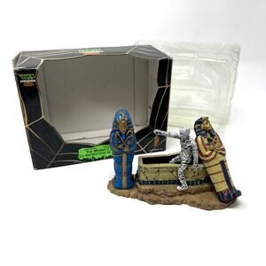 Vintage Lemax Spooky Town The Mummys Curse 73614 Halloween Decor 2007 W/ Box